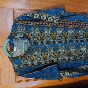 Mens cotton blend shirt